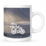 Mug with Biking unlimited - lake