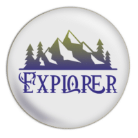 explorer_white- Badge