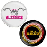 2 Badges_Combo_I_am_a_Biker_black+Bikerni
